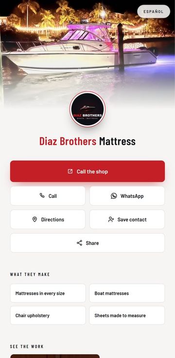 Diaz Brothers — Mattresses