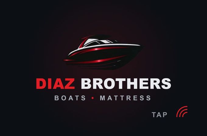 Diaz Brothers, front of the printed card