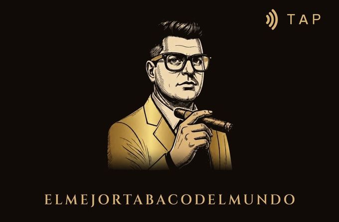 El Mejor Tabaco del Mundo, front of the printed card
