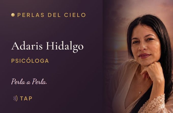 Perlas del Cielo, front of the printed card