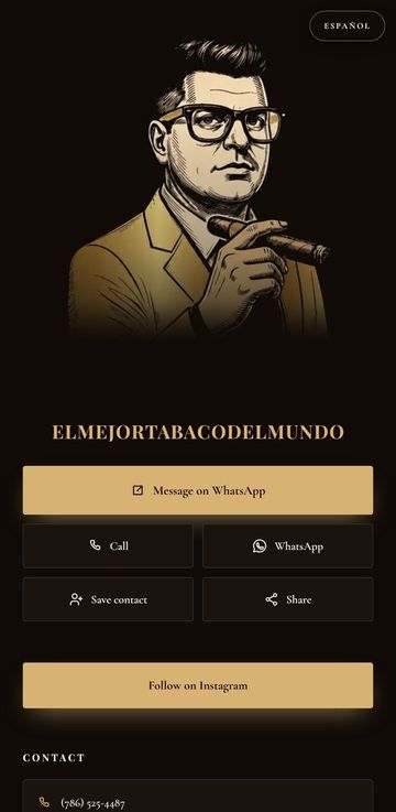 El Mejor Tabaco del Mundo — Cigars