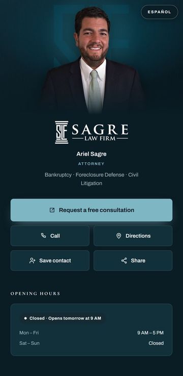 Sagre Law Firm — Bankruptcy attorney